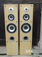 Pj jamo 3 way 2 Tower speaker  8 ohms 120 watts used any AV receiver