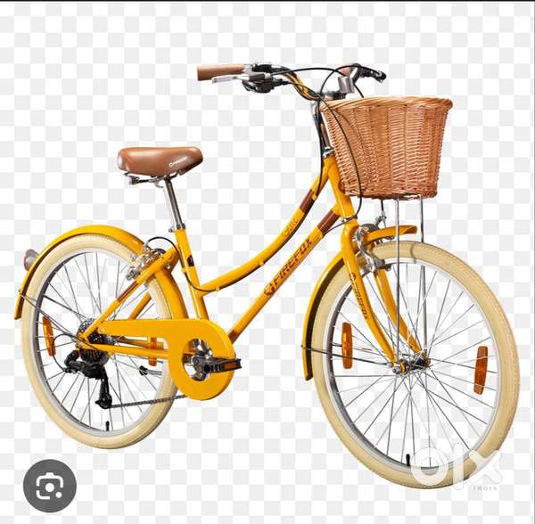Firefox Vibrant Stylish Yellow ladies cycle