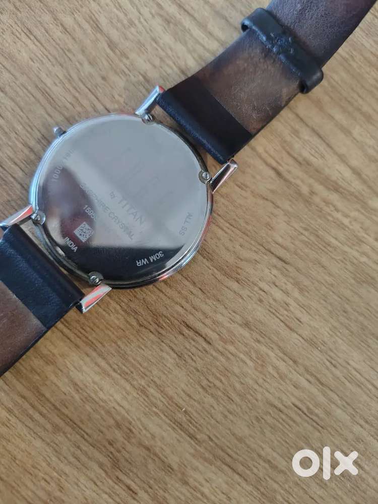 TITAN EDGE SILVER DIAL WATCH