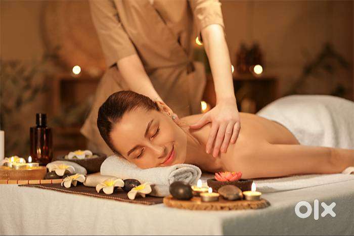 Female massage therapist