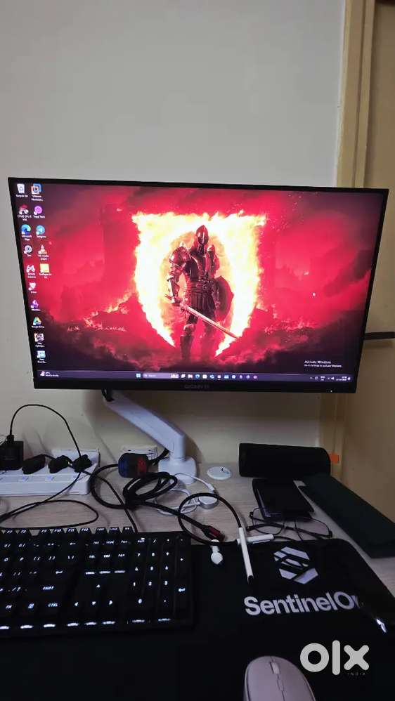 Gigabyte M28U 4K 144Hz Gaming Monitor with 360 Degree Arm