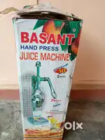 Hand juicer only one time used