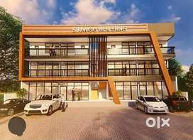 6000sqft ground fr showroom at seaport airport road frontage kakkanad