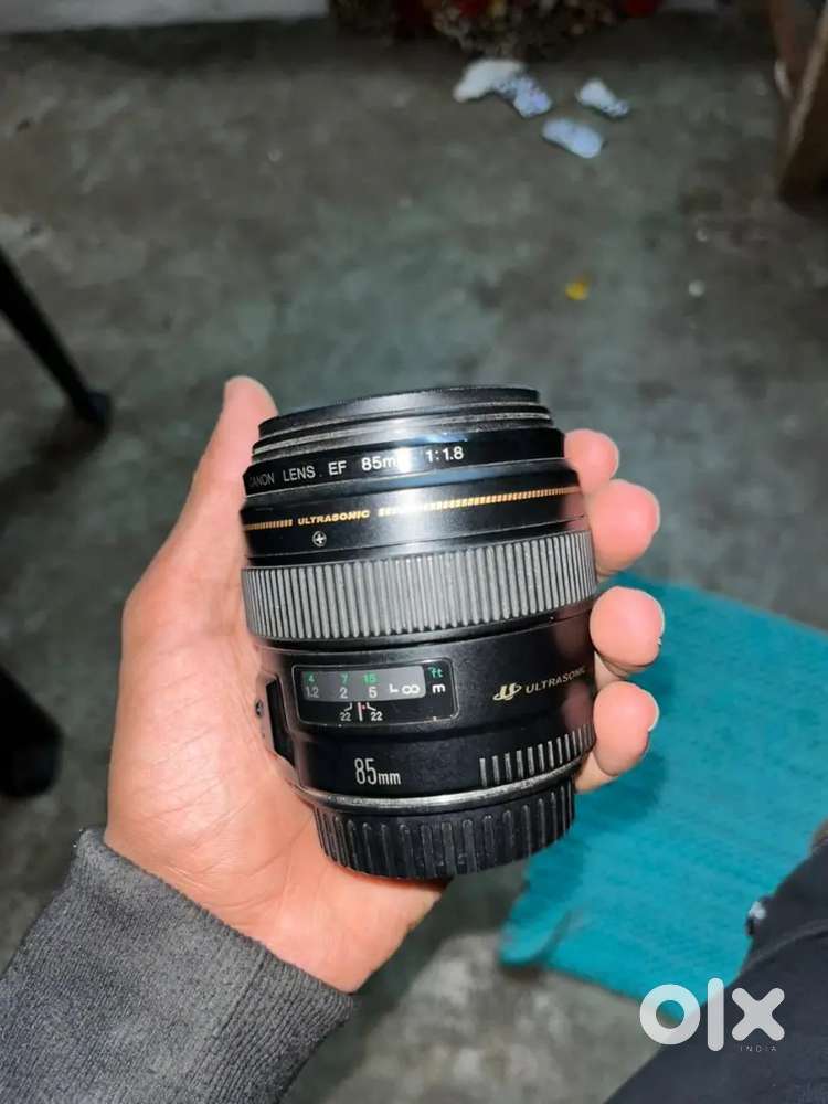 Ultrasonic canon 85 mm lens