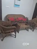 cane Sofa chair set (5 Seater )