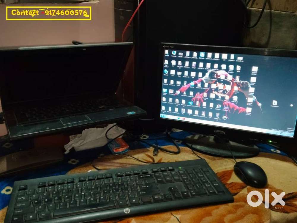 Dell Laptop i5 (Working Condition) Screen off (Without monitor)