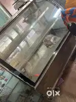 Glass counter fridge’s