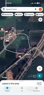 3 acre land 2 side face Adliwal road 3 km from rajasansi airport road