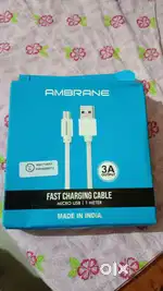 Micro USB cable.Ambrane