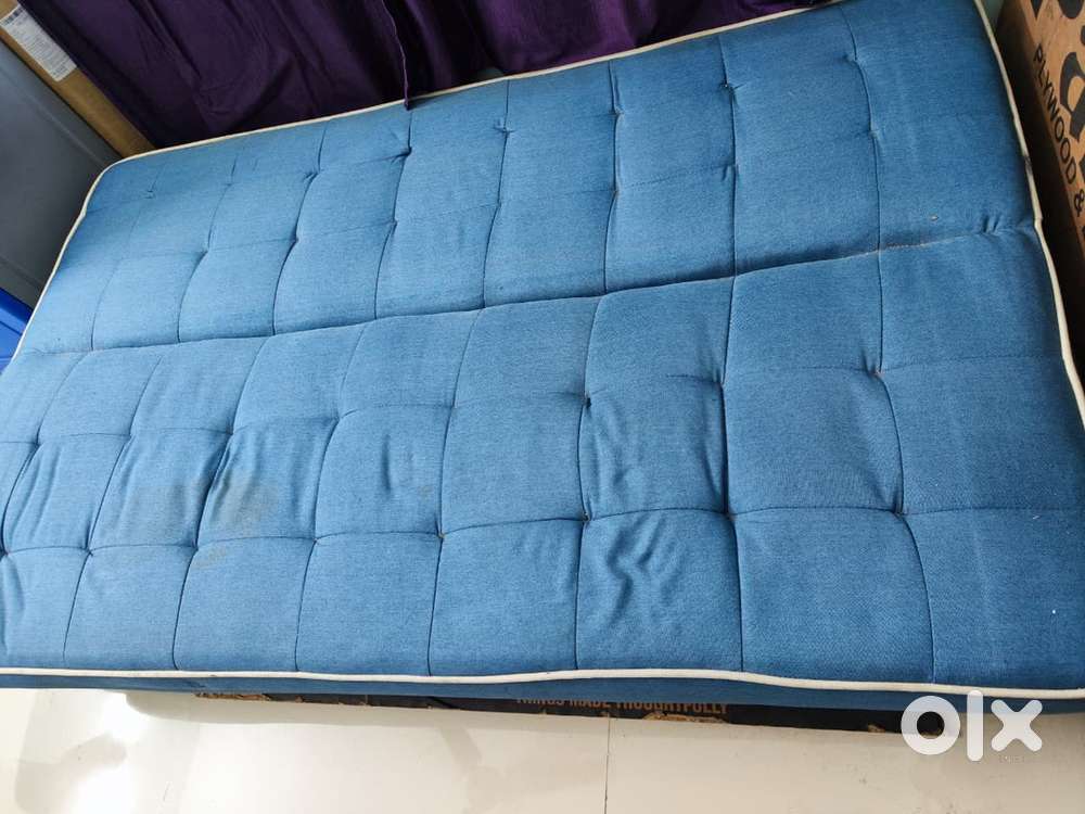 Urgent sale sofa 3+2 wardrobe Nilkamal and sofa cum bed