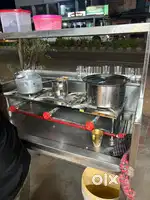 Stainless steel tea stall, ss tea stove
