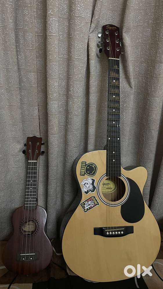 Guitar and ukelele combo