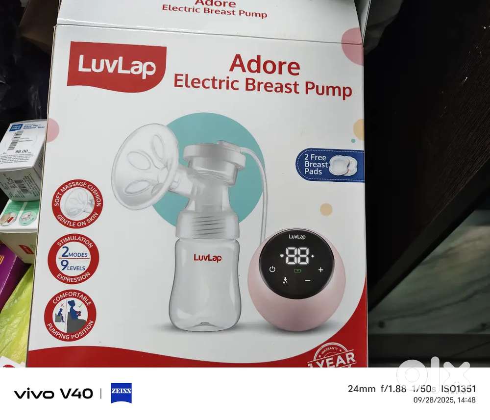 Electric breast pump
