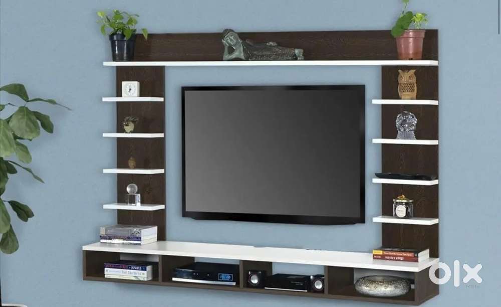 Wall Mount Engineered Wood TV Entertainment Unit Tv