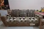 Big sized 7 Seater Sofa Set with big sized center table