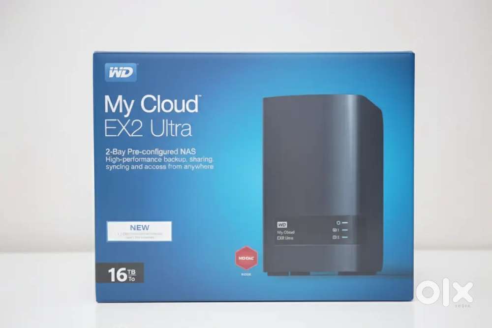 WD 16TB My Cloud EX2 Ultra Network Attached Storage NAS 16tb brand new