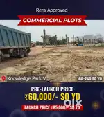 This is commercial plot of 160sqft in kp 5 noida