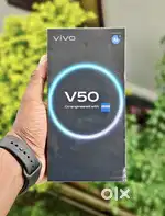 V50 sealed box sale or exchange. 8/128gb. 35k bill. Place Kottayam.