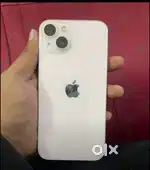 Selling my 4 months old I phone 14 in white colour/.Need urgent money