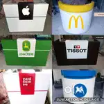 Customised Reception tables with logo office table furniture available