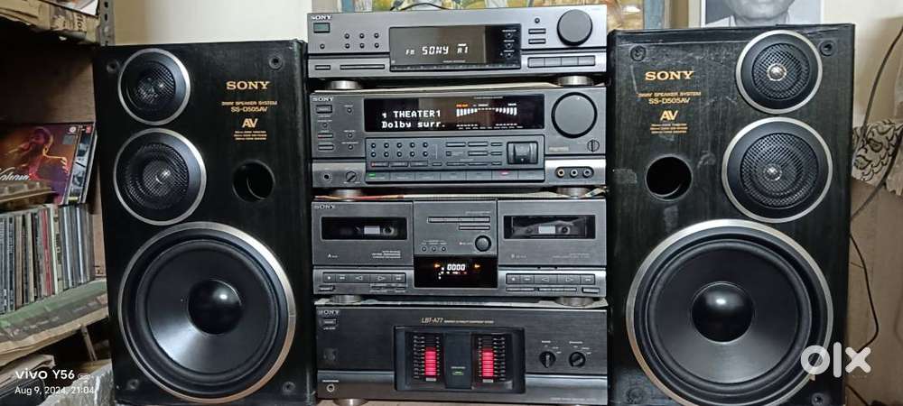 A Sony LBT 77CDM   4 unit Music rack system