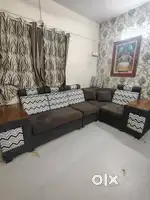 Sofa set with 4 seat table