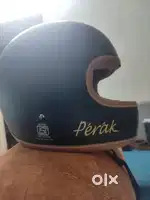 Jawa Perak Helmet and Side Mirrors