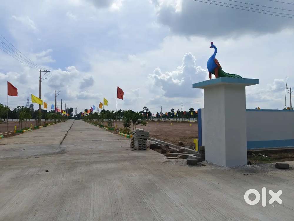 Residential layout at main road facing Rajavolu