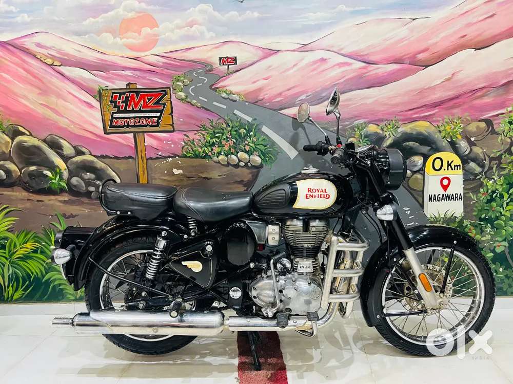 ROYAL ENFIELD CLASSIC 350CC DUAL DISC DUAL ABS BLACK COLOUR MODEL 2021
