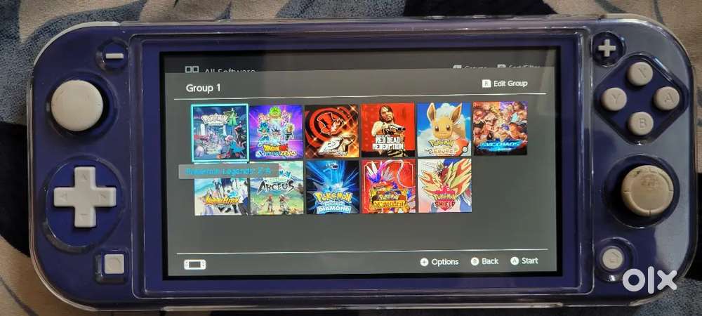 Nintendo switch Lite and Zelda breath of the wild