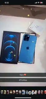 12 Pro Max 256Gb (Pacific Blue)