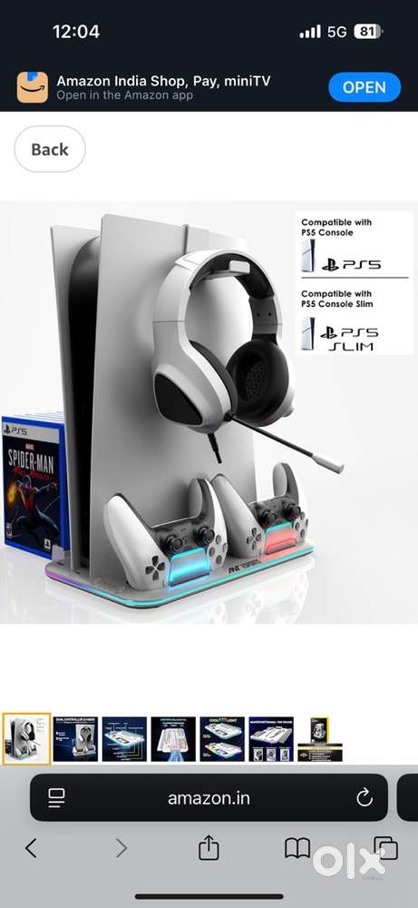 Complete unused gaming setup