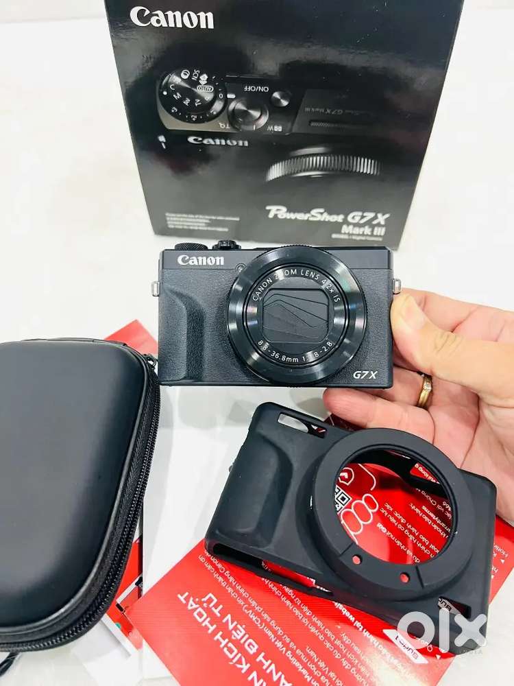 Canon PowerShot G7 X Mark III 20.2 MP Digital Camera (Black)