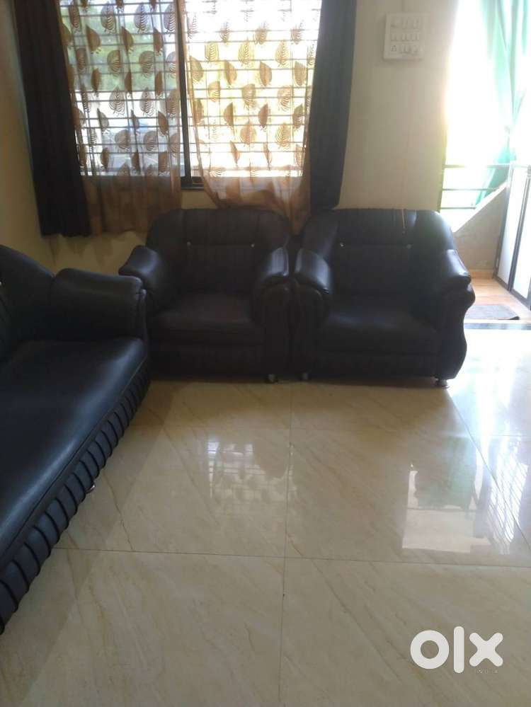 Black Sofa Set