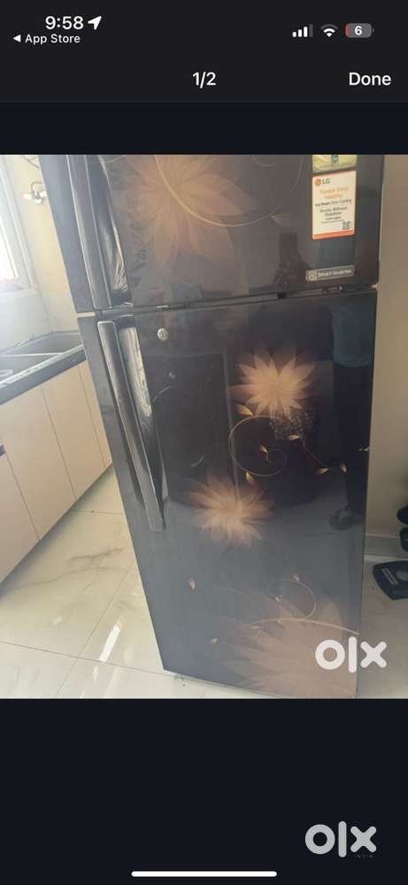 Lg double door fridge