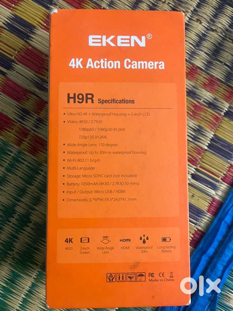 EKEN 4 H9 R 4K action camera