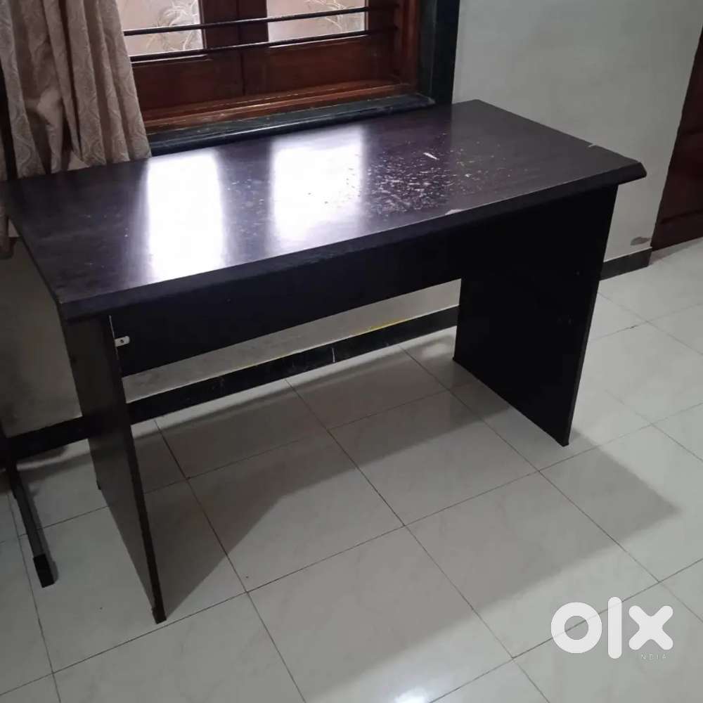 URGENT SALE: Brown Particle Board Desk - Office/Study Use