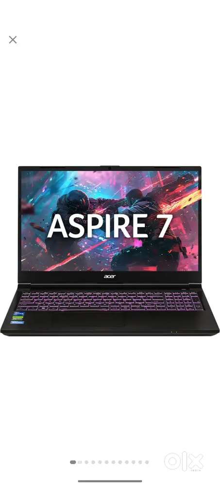 Acer Aspire 7 i5 13th gen RTX 3050 , 16 GB Ram , 512 GB SSD
