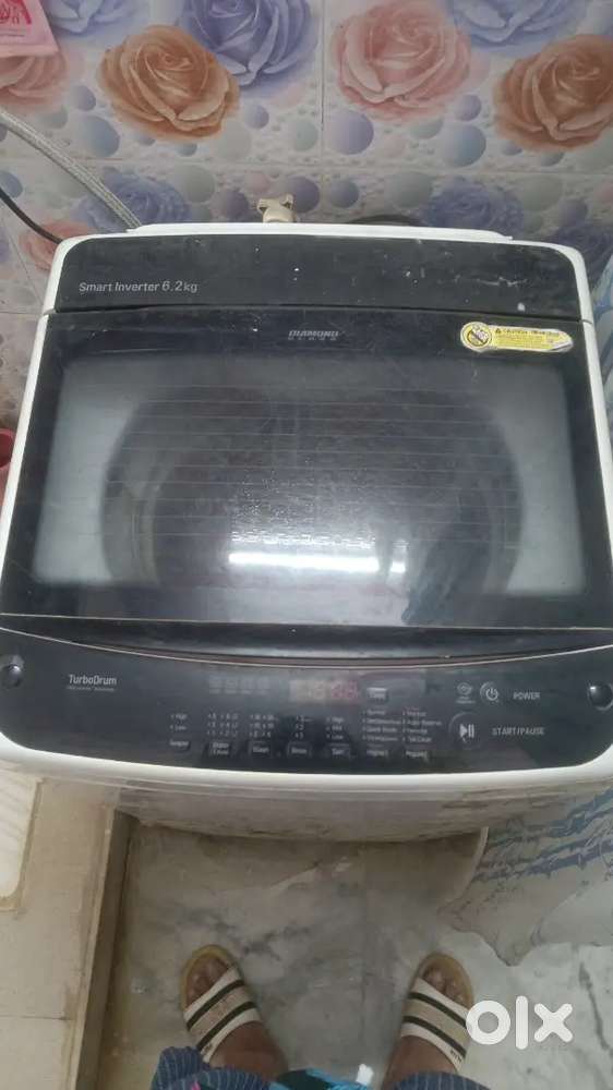 6.2 kg LG full automatic washing machine But Dryer not working