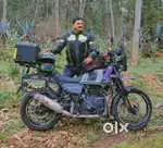 Himalayan 2020 model with all the panniers and accessories