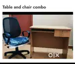 3x2 table with chair brand new