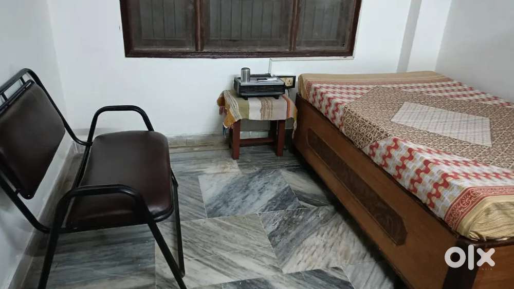 Full furnished flat available Ratan lal nagar bachelors/family allowed