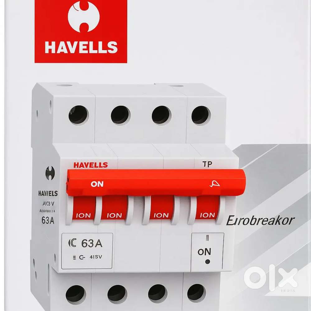 Havells 63A 4 Pole Isolator – Brand New Pack