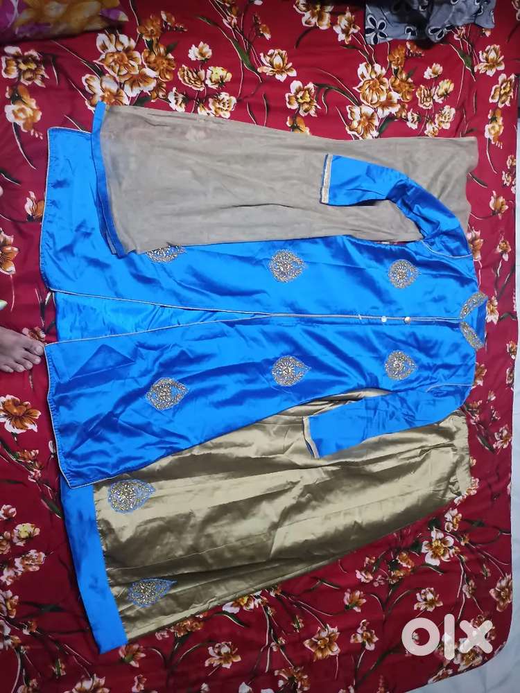 Long kurti with sharara