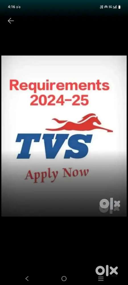 Required in automobile sector