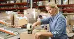 Hiptic warehouse parcel packing job