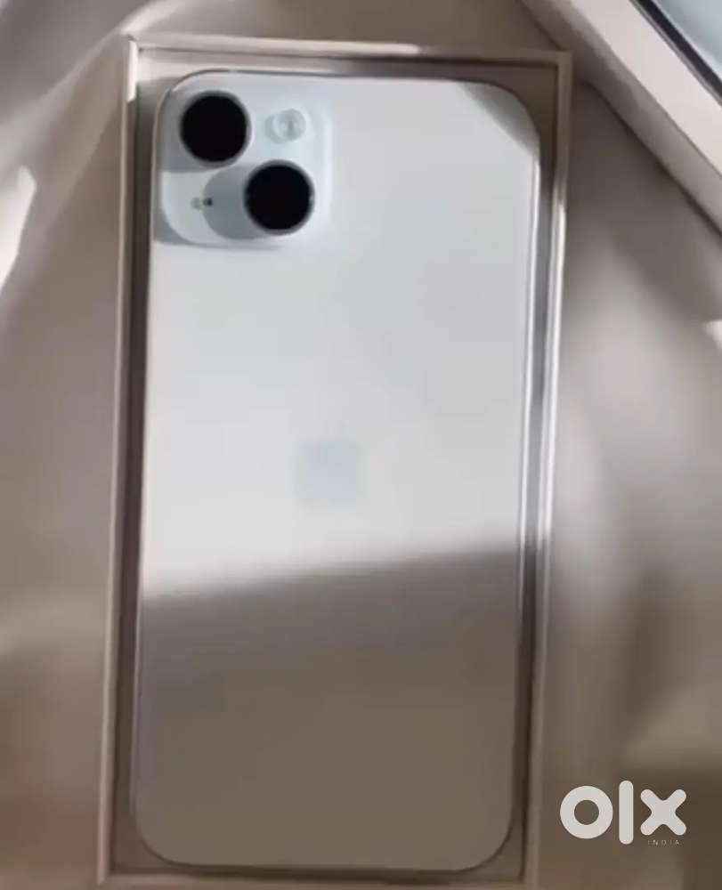 Iphone 15 blue 256gb with bill box and charger