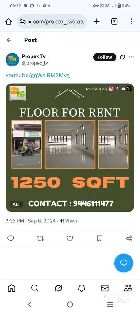 commercial building at Neyyatinkara