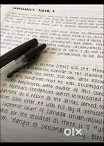 Handwriting works