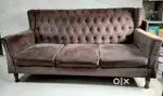 Elegant Velvet Sofa Set (3+1 Seater)  Stylish Comfortable ₹25000 Only